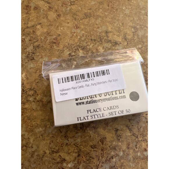 Party Monsters Flat  Style Place Cards - Set of 50 - Picture 3 of 3